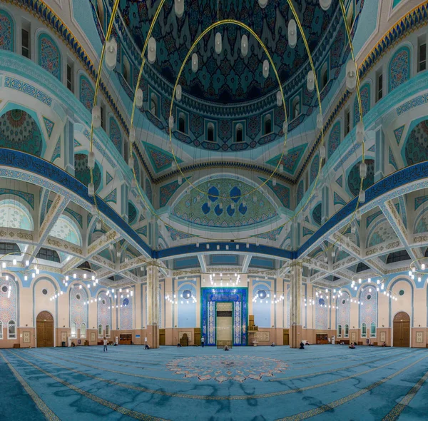 2018 Astana Kazakhstan July 2018 Interior Nur Astana Mosque Astana — 스톡 사진