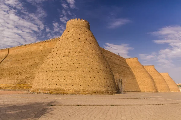 Ark Bukhara Fortification Walls Uzbekistan — Stock Photo, Image