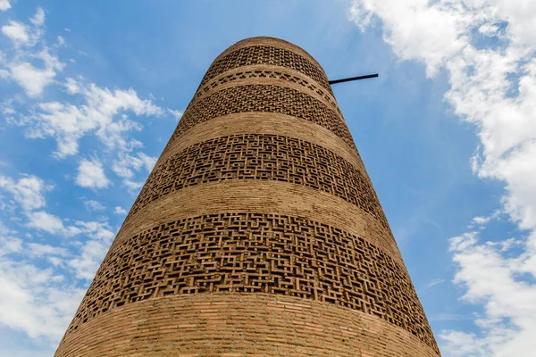 Torre Burana Tronco Minarete Kirguistán — Foto de Stock