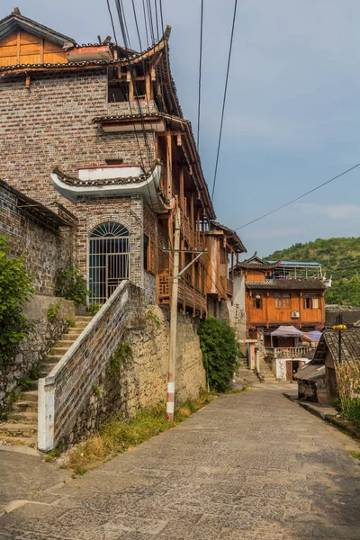 Street Furong Zhen Stad Hunan Provinsen Kina — Stockfoto