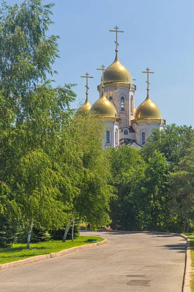 Church of all the Saints (Sobor Vsekh Svyatykh) in Volgograd, Russia