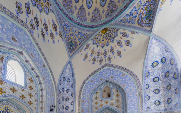 Shahrisabz Uzbekistan Kwietnia 2018 Wnętrze Mauzoleum Szejka Shamseddina Kulyala Kompleksie — Zdjęcie stockowe