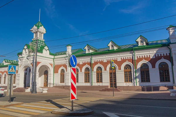 Perm Järnvägsstation Perm Ryssland — Stockfoto