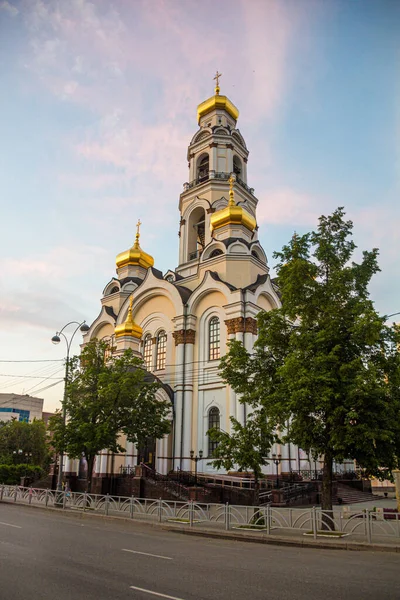 Stora Zlatoustkyrkan Bolsjoj Zlatoust Jekaterinburg Ryssland — Stockfoto