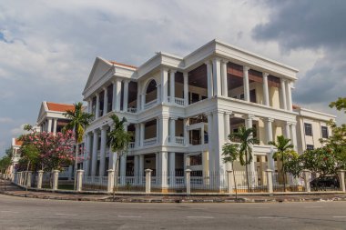 George Town, Malezya - 20 Mart 2018: George Town, Malezya Penang Yüksek Mahkemesi Binası