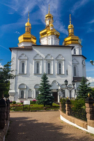 Kathedraal Van Drie Eenheid Van Het Trinity Klooster Tyumen Rusland — Stockfoto