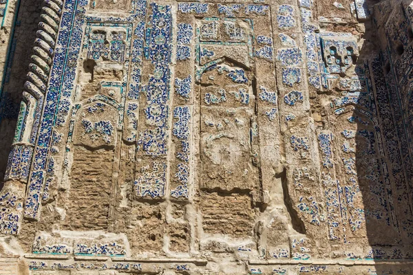 Деталь Руин Дворца Сарай Шахрисабзе Узбекистан — стоковое фото