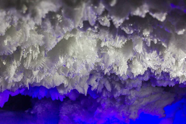 Interior Kungur Ice Cave Russia — Stock Photo, Image