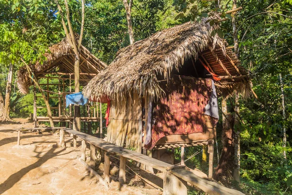 Pueblo Indígena Parque Nacional Taman Negara — Foto de Stock