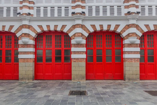 Detail Central Fire Station Singapore — Stock Photo, Image