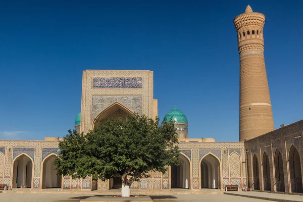 Подвір Калянської Мечеті Бухарі Узбекистан — стокове фото