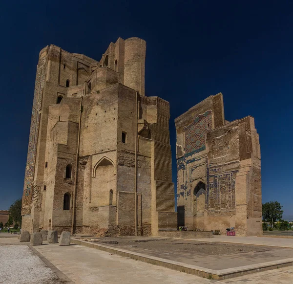 Ruinas Del Palacio Saray Shahrisabz Uzbekistán — Foto de Stock