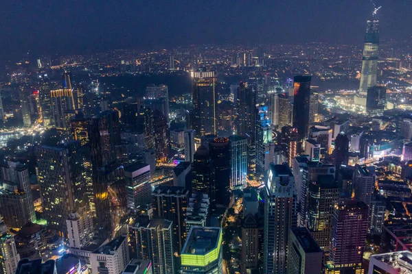 Skyline Evening Kuala Lumpur Malaysia — Stock Photo, Image