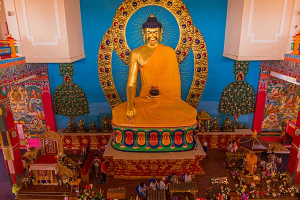 Elista Russia June 2018 Largest Buddha Statue Europe Buddhist Temple — Stock Photo, Image