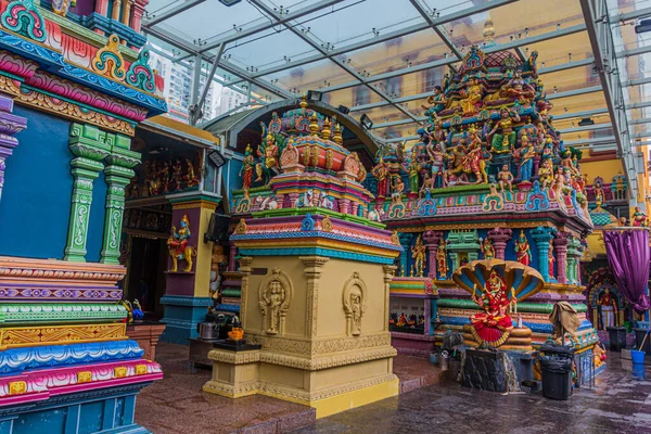 Cingapura Cingapura Março 2018 Templo Sri Vadapathira Kaliamman Pequena Índia — Fotografia de Stock