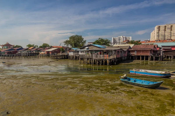 Stilt Houses Chew Jetty George Town Malaysia — Stock Photo, Image