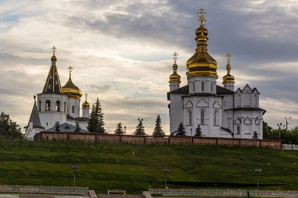 Peter Paul Church Cathedral Trinity Trinity Monastery Tyumen Russia — Stock Photo, Image