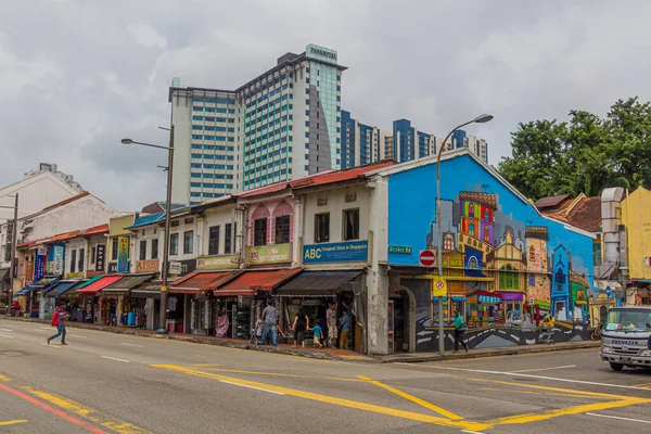 Singapore Singapore Marzo 2018 Serangoon Road Nella Piccola India Singapore — Foto Stock