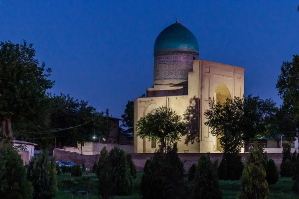 Kvällsutsikt Över Bibi Khanym Mausoleum Samarkand Uzbekistan — Stockfoto