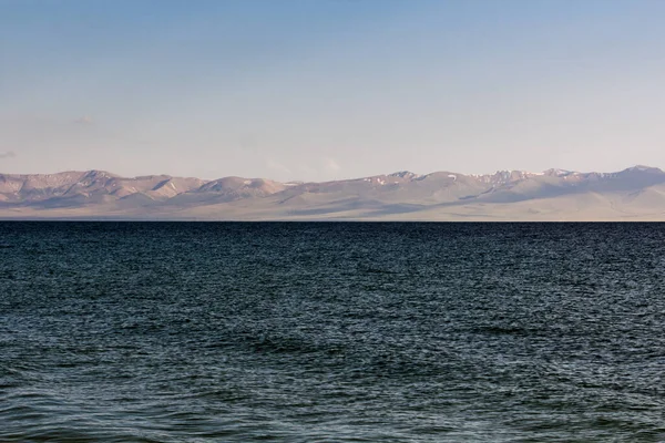 Blick Auf Den Song Kul See Kirgisistan — Stockfoto