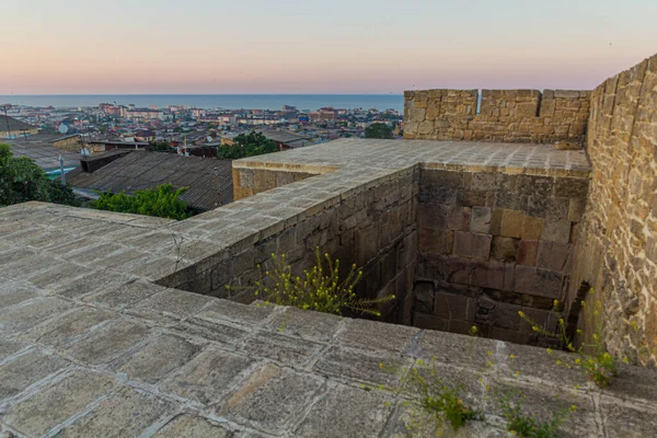 Skyline Derbent Republic Dagestan Taken Fortification Walls Russia — Stock Photo, Image
