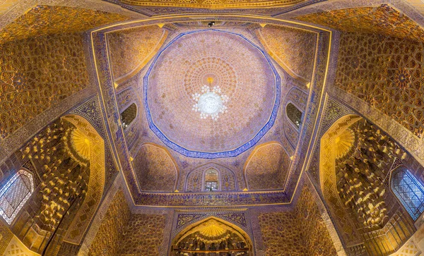 Cupola Gur Amir Mausoleum Samarkand Uzbekistán — Stock fotografie