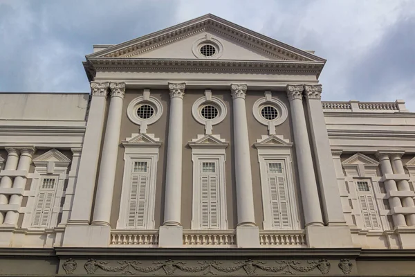 新加坡维多利亚剧院和音乐厅 — 图库照片
