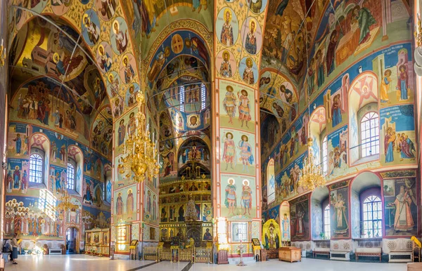 Tobolsk Rússia Julho 2018 Interior Catedral Santa Sofia Sofiysko Uspenskiy — Fotografia de Stock