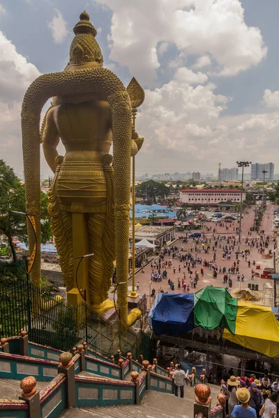 Куала Лумпур Малайзия Марта 2018 Года Статуя Лорда Муругана Перед — стоковое фото