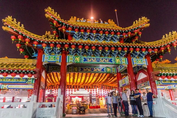 Kuala Lumpur Malaisie Mars 2018 Vue Nuit Temple Thean Hou — Photo