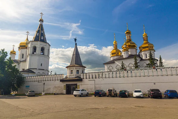 Igreja Pedro Paulo Catedral Trindade Para Mosteiro Trindade Tyumen Rússia — Fotografia de Stock