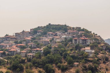 Yunanistan 'ın Mora yarımadasındaki Dimitsana köyü