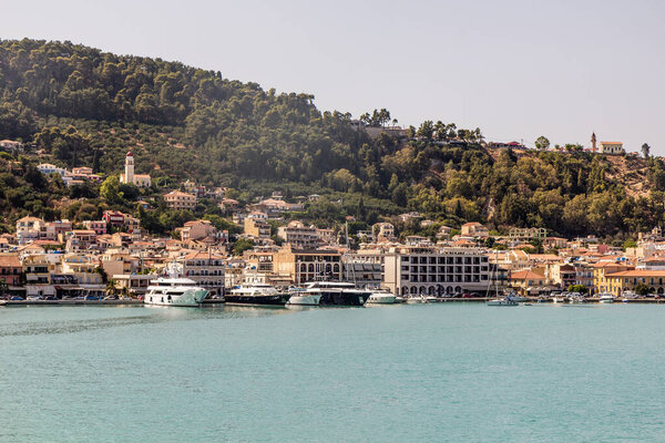 Город Закинф на острове Закинф, Греция