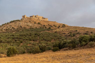 Yunanistan 'ın Mora yarımadasındaki Argos Kalesi