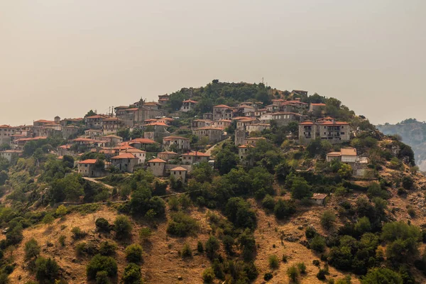 Yunanistan 'ın Mora yarımadasındaki Dimitsana köyü