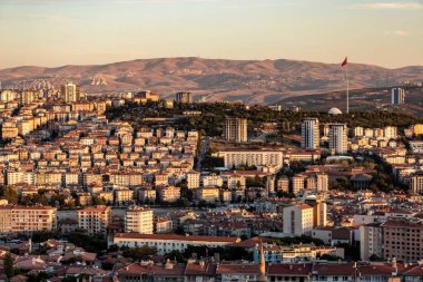 Ankara 'nın havadan görüşü, Türkiye' nin başkenti