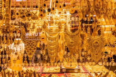 İstanbul, Türkiye 'deki Kapali Carsi' deki Kuyumcu Dükkanı