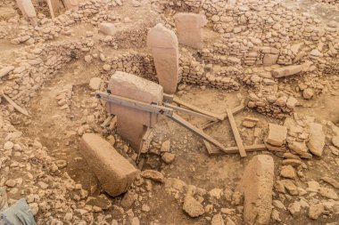 Göbekli Tepe arkeoloji sahasının kalıntıları, Türkiye