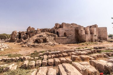 Türkiye 'deki antik Harran Şatosu manzarası
