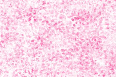 Arka plan beyaz zemin üzerine kırmızı karışık kaotik kare şekillerle