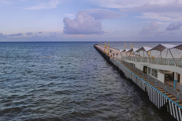 Bir Playa del Carmen Meksika Feribot İskelesi