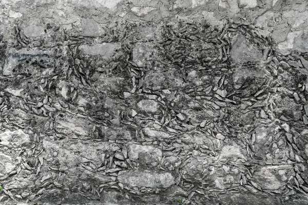 Tradtitional Meksika Maya taş ve harç duvar Karayipler