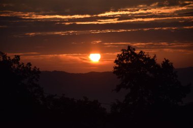 Campochiaro 'da gündoğumu - Alba a Campochiaro