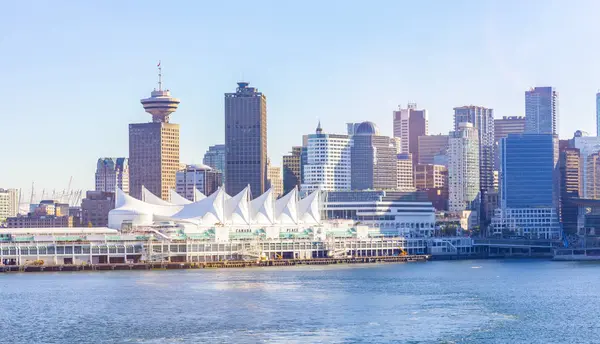 Canada British Columbia Vancouver Convention Center Canada Place — Stock Photo, Image