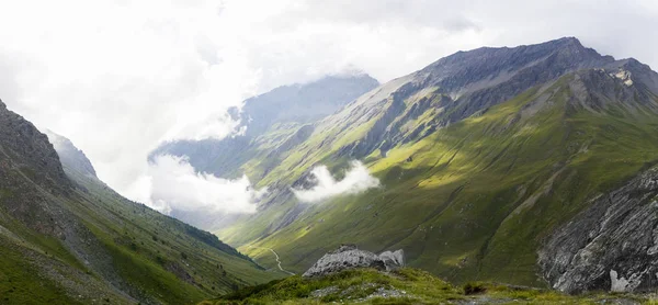 Italien Piemont Västra Alperna Liggande Colle Sommeiller — Stockfoto