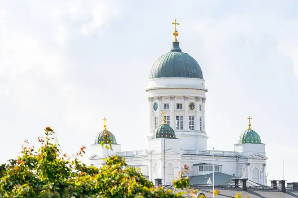 Finnland Helsinki Kathedrale Von Helsinki Bei Tag — Stockfoto