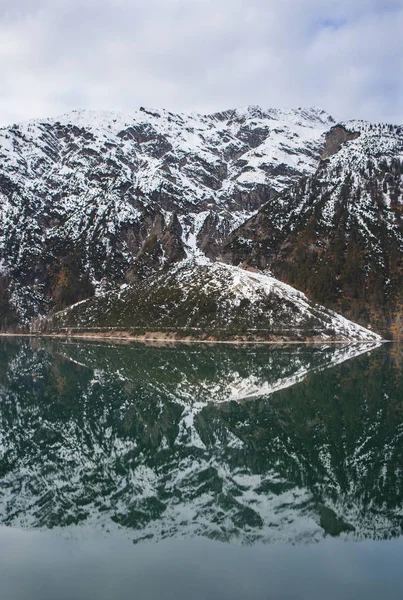 Austria Tyrol Maurach Achensee Lake Achensee Water Reflection — Zdjęcie stockowe