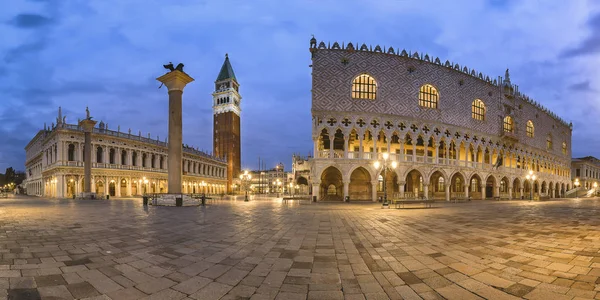 Italien Venetien Venedig Blick Auf Den Markusplatz Den Campanile San — Stockfoto