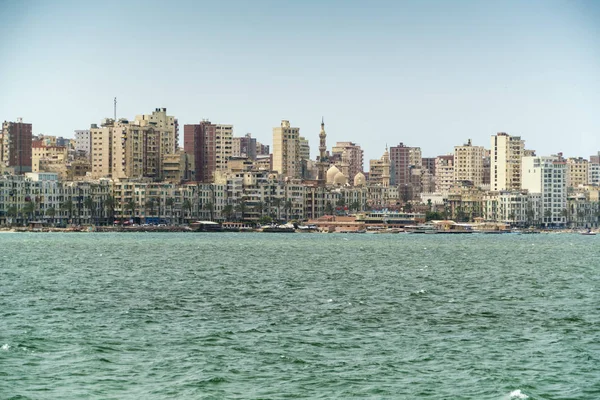 Afrika Egypte Middellandse Zee Aan Kust Van Alexandrië — Stockfoto