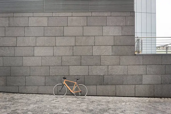 Bicycle Wall City — Stock Photo, Image